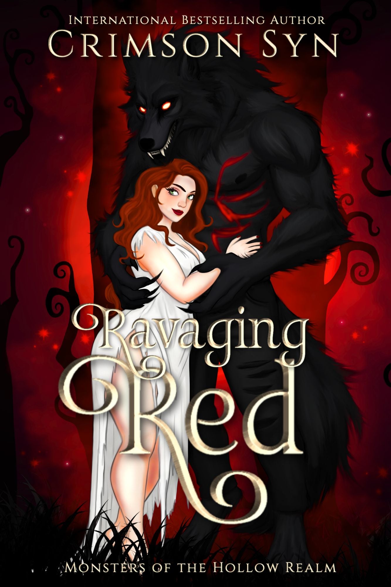 Ravaging Red: Monsters of the Hollow Realm: Book One: A Dark Monster Romance